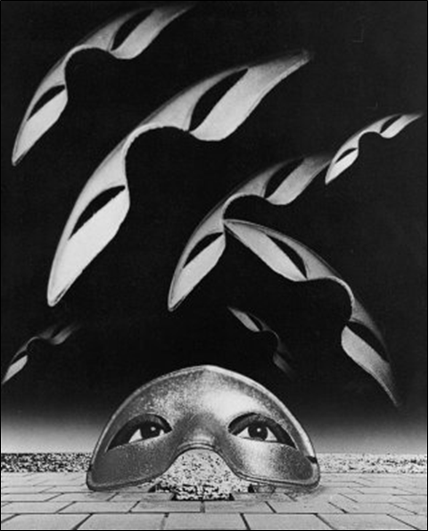 Surreal Photograph - Mask Raid